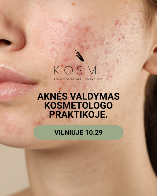 AKNĖS VALDYMAS KOSMETOLOGO PRAKTIKOJE VILNIUJE 10.29
